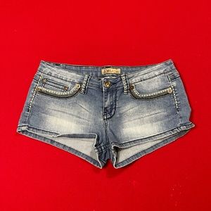 YMI Blue Denim Jean Shorts